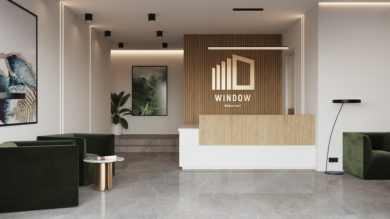 thiết kế quầy lễ tân