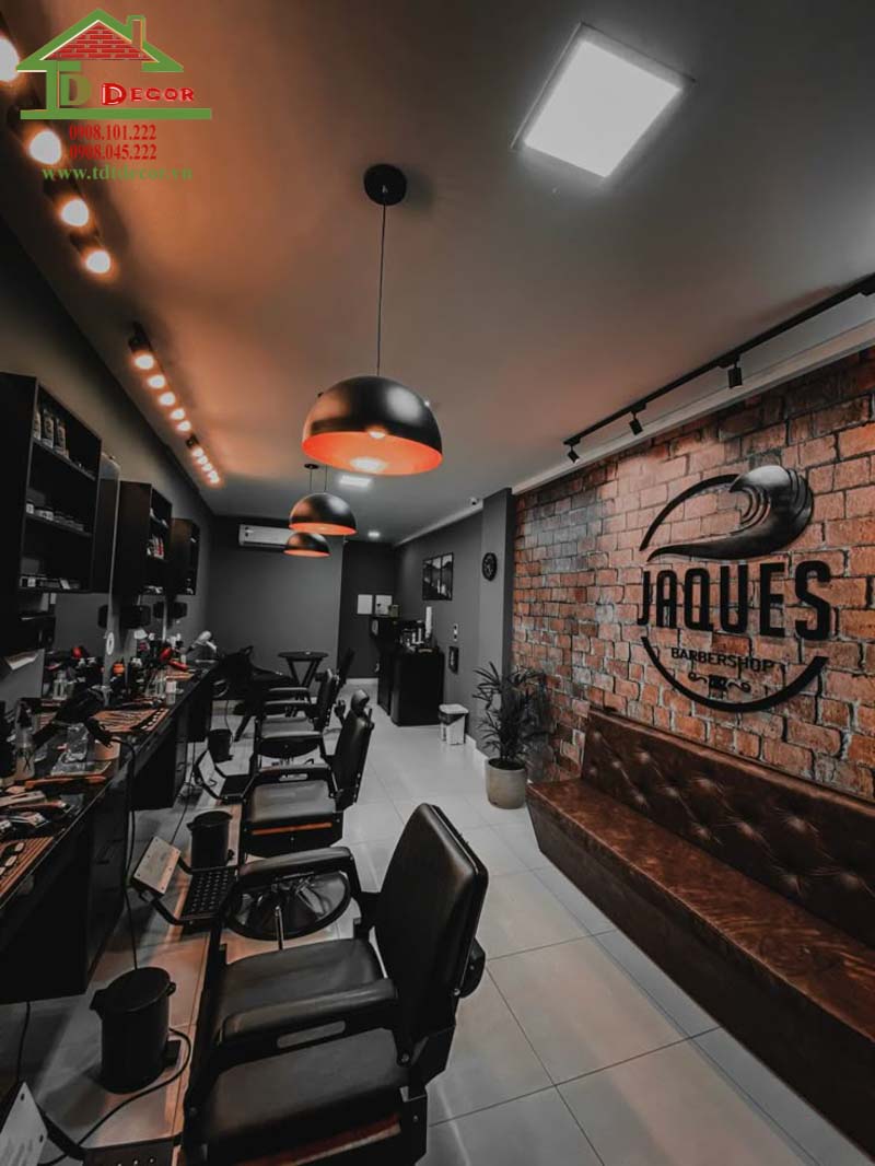 Thiết kế barber shop cá tính