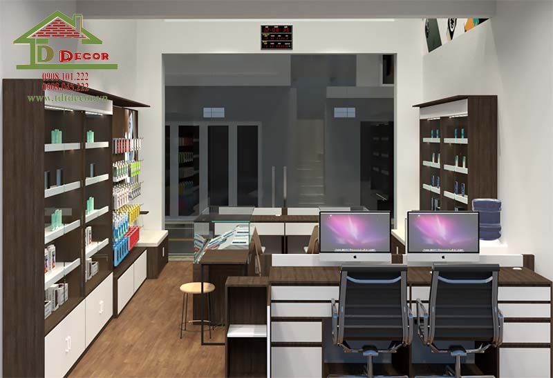 thiết kế shop điện thoại