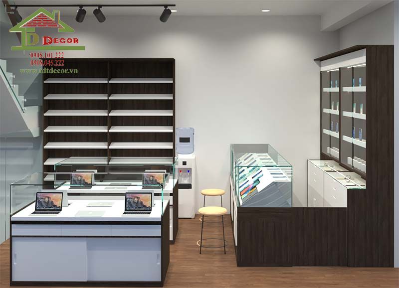 thiết kế shop điện thoại
