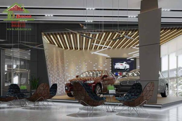 thiết kế showroom oto