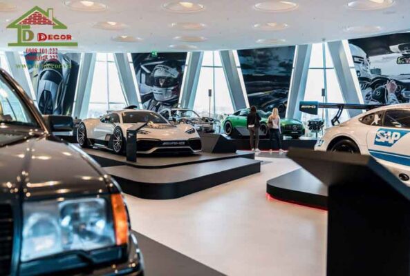 thiết kế showroom oto