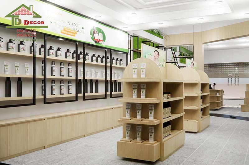 Thiết kế shop thực phẩm chức năng