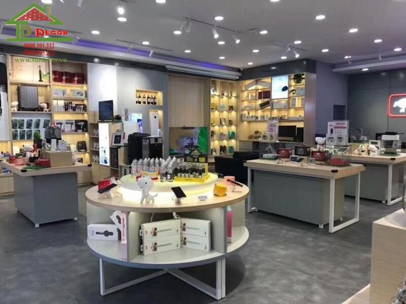 Thiết kế cửa hàng camera