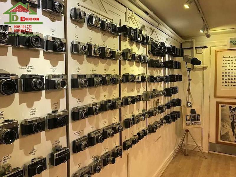 Thiết kế cửa hàng camera