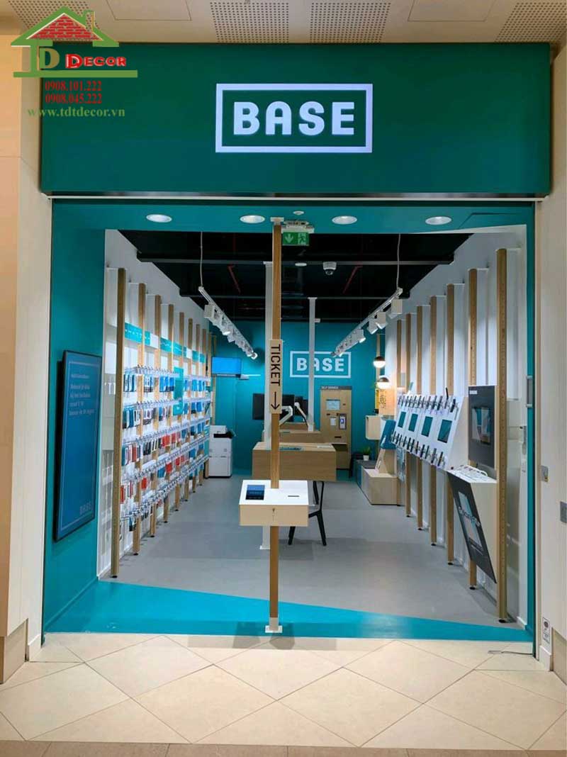 Thiết kế cửa hàng camera