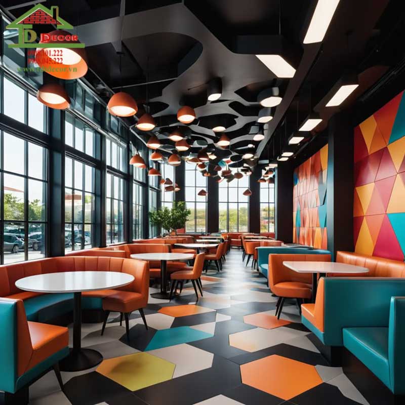 Thiết kế cửa hàng thức ăn nhanh