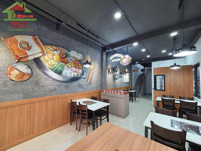 Thiết kế nhà hàng Hàn