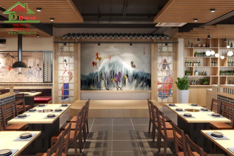 Thiết kế nhà hàng Hàn