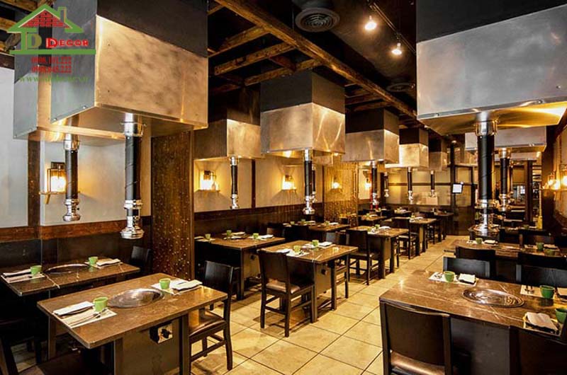 Thiết kế nhà hàng Hàn