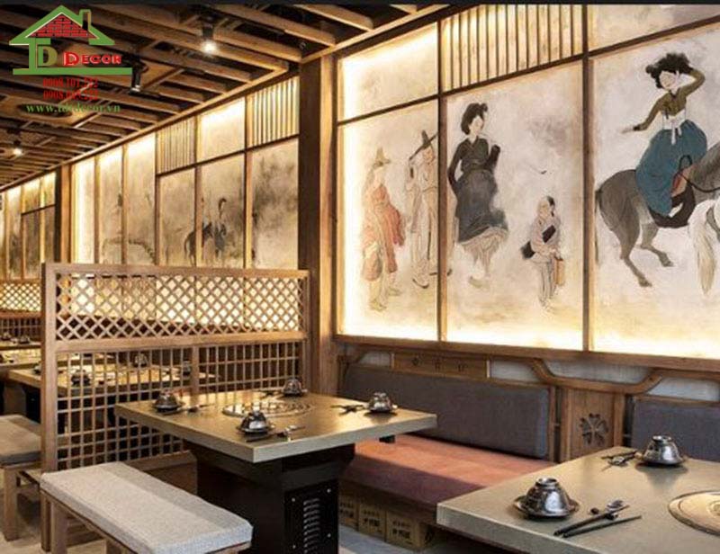 Thiết kế nhà hàng Hàn
