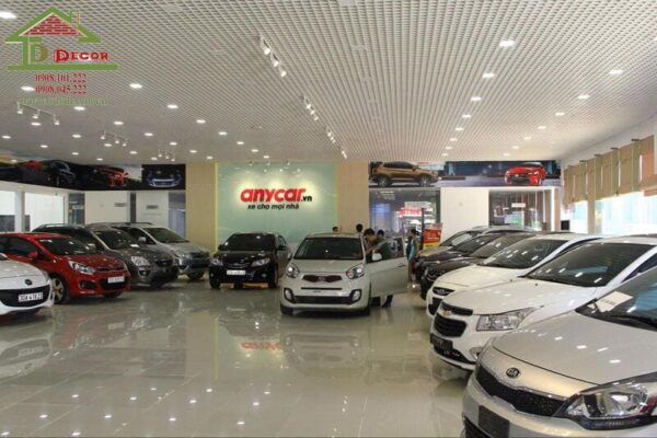 thiết kế showroom oto
