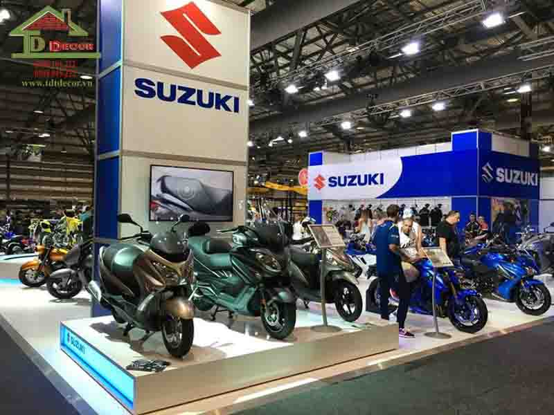 thiết kế showroom xe máy