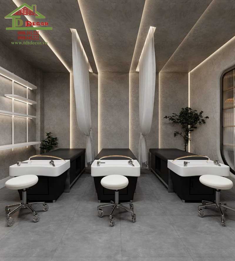 thiết kế salon tóc