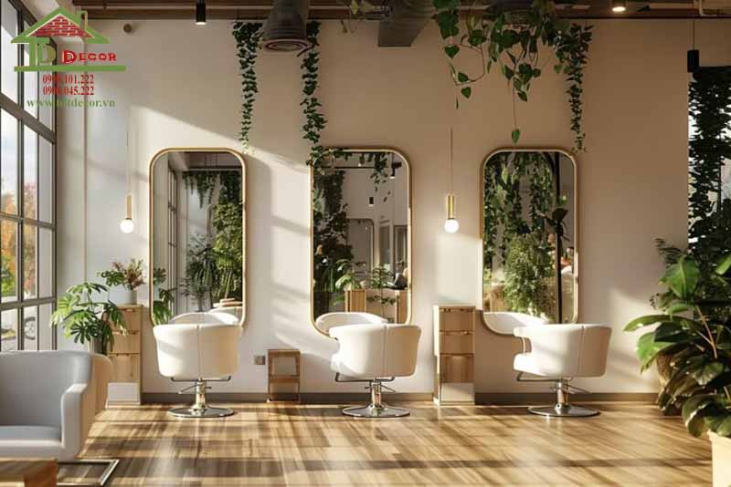 thiết kế salon tóc