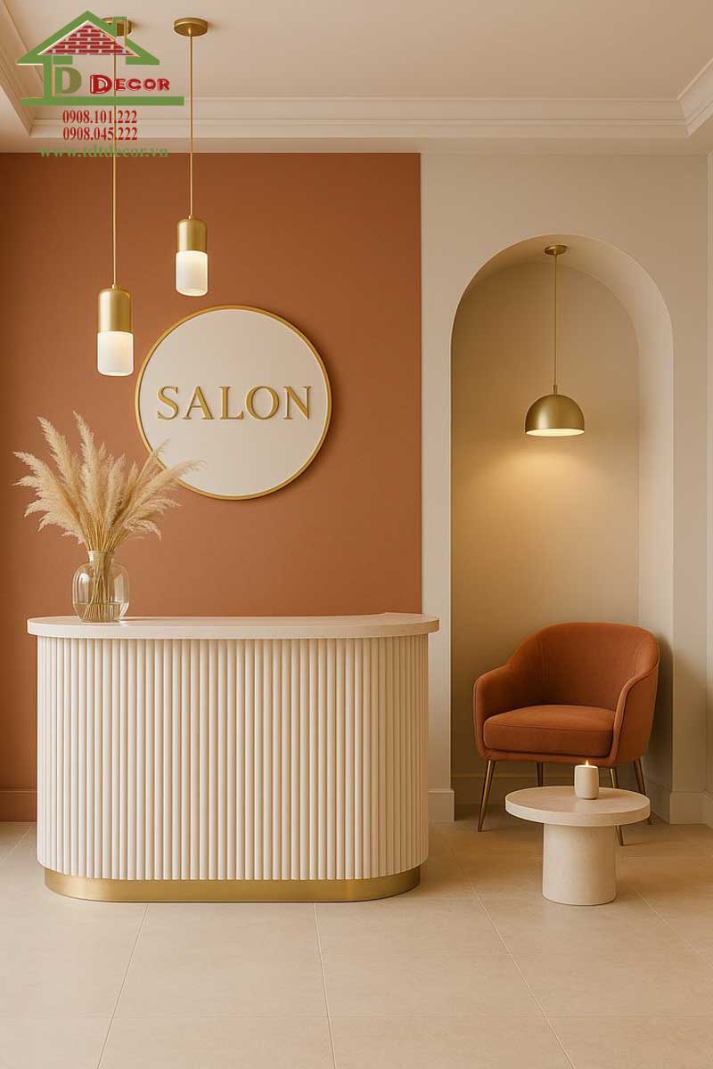 thiết kế salon tóc