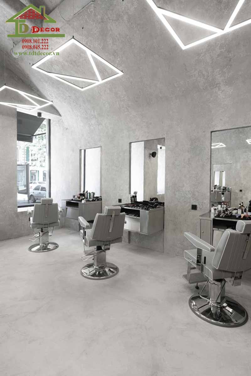 thiết kế salon tóc