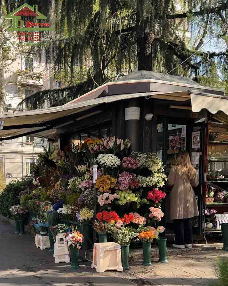 Thiết kế shop hoa tươi