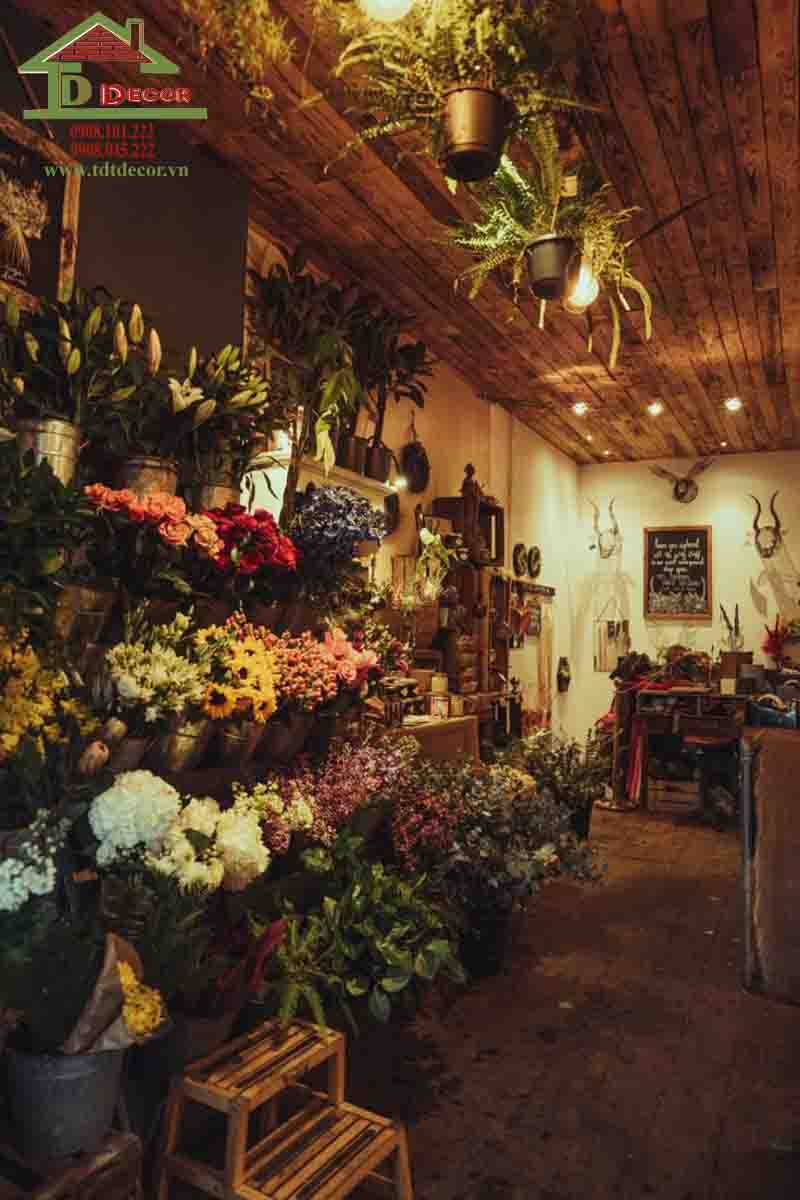 Thiết kế shop hoa tươi