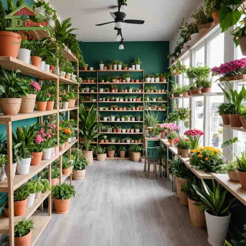 Thiết kế shop hoa tươi
