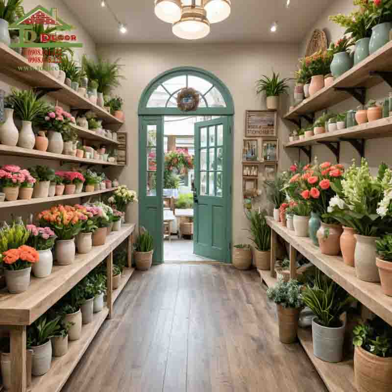 Thiết kế shop hoa tươi
