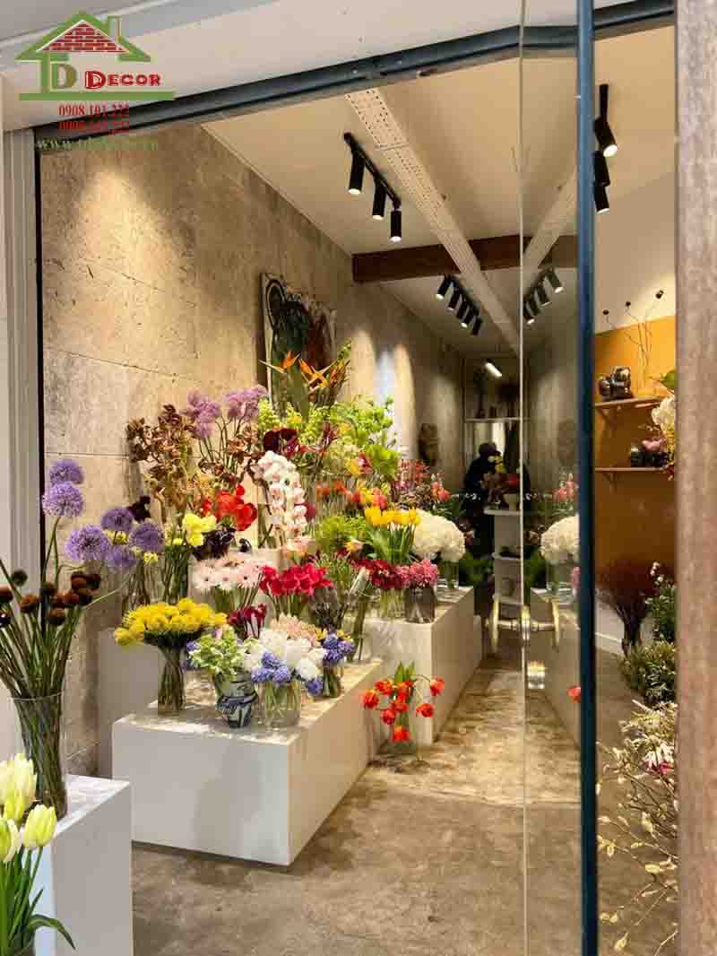 Thiết kế shop hoa tươi