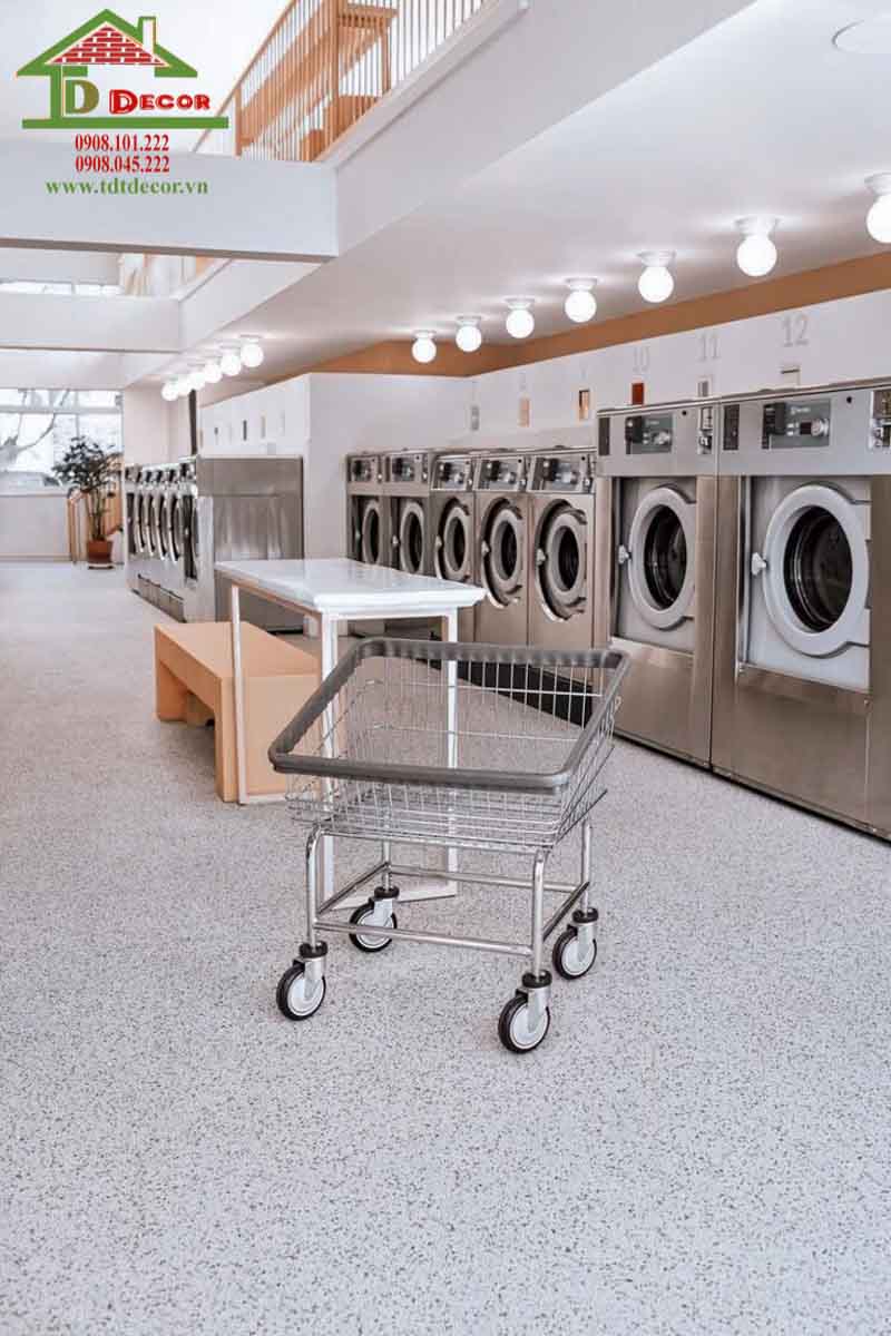 Thiết kế cửa hàng giặt là