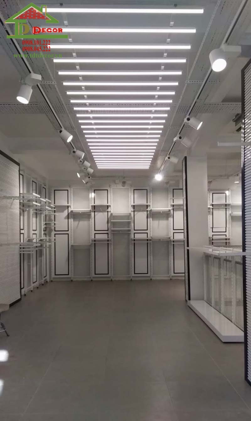 Thiết kế cửa hàng sơn