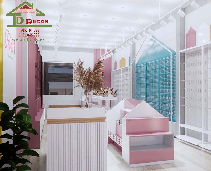Thiết kế cửa hàng văn phòng phẩm