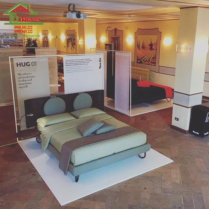 Thiết kế showroom nệm