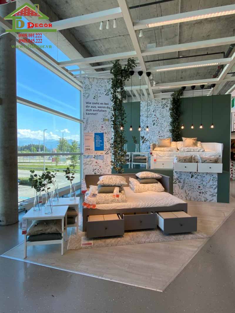 Thiết kế showroom nệm