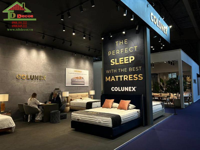 Thiết kế showroom nệm