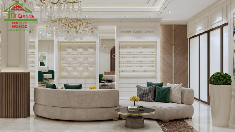 Tủ trưng bày mắt kính