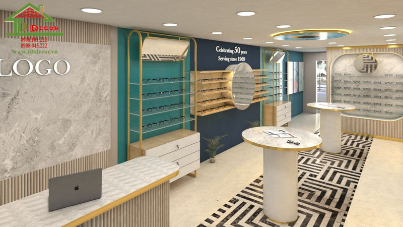 Tủ trưng bày mắt kính