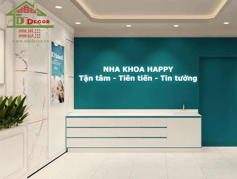 thiết kế phòng khám nha khoa