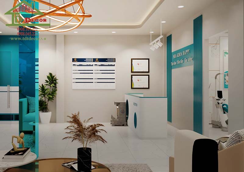 thiết kế phòng khám nha khoa