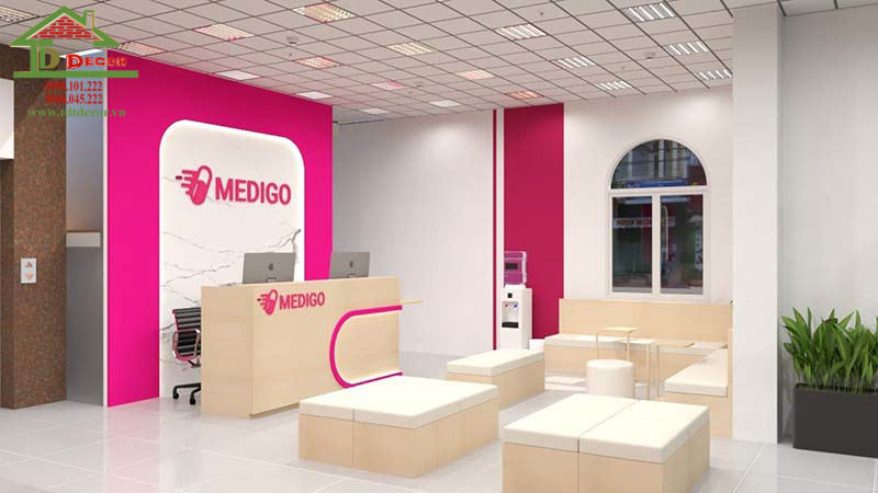 thiết kế phòng khám đa khóa Medigo